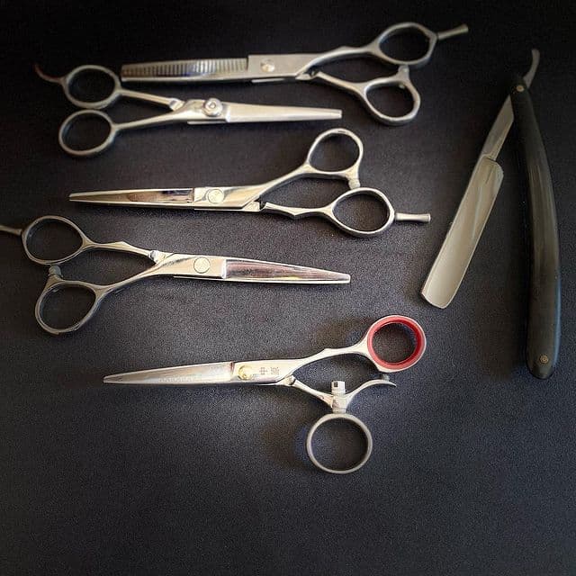 Knife sharpening – work sample